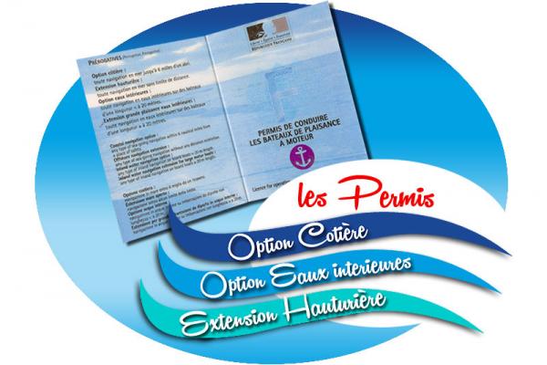 Les différents permis bateau